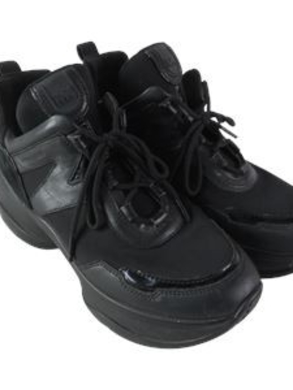 Michael Michael Kors Olympia Mixed-Media Trainers